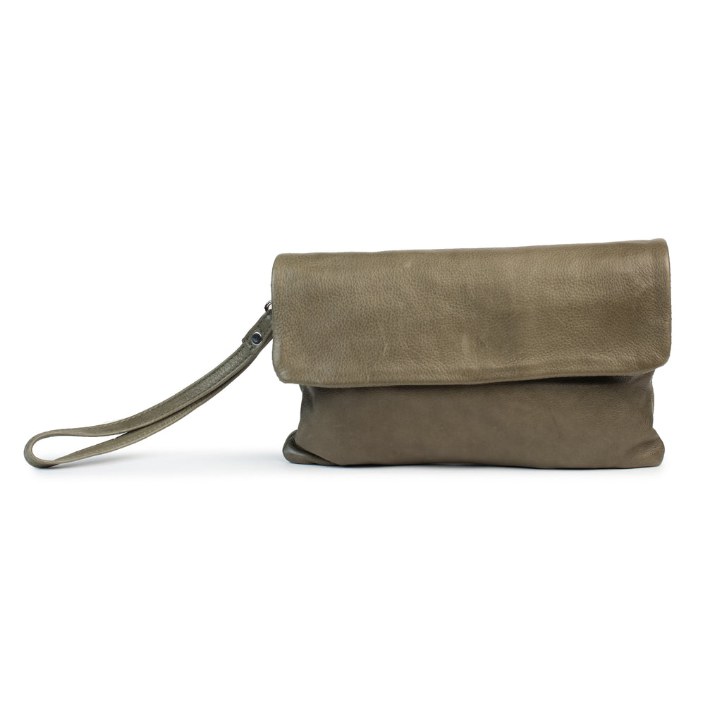 Lucie bag/clutch – Dusky Robin Leather