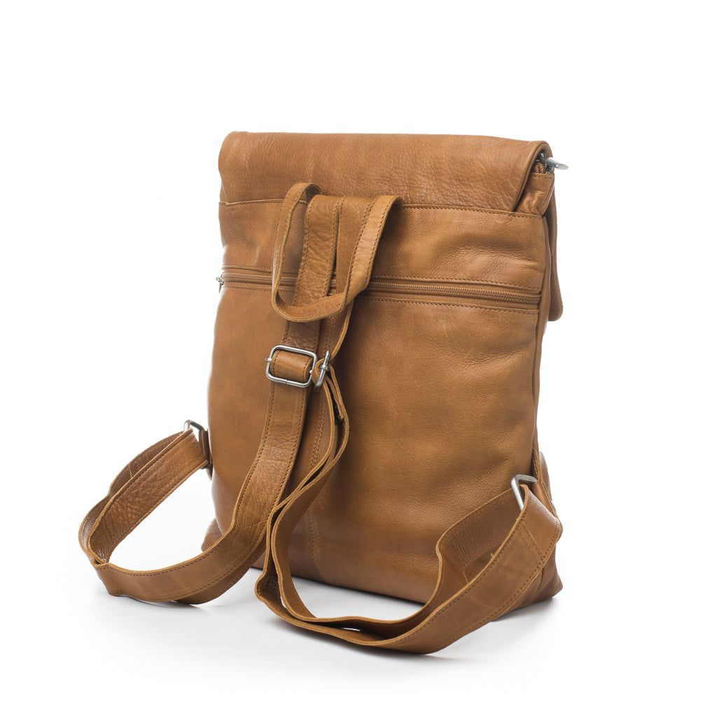Neve Backpack – Dusky Robin Leather
